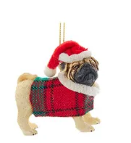 Dog with Santa Hat Ornament Assortment