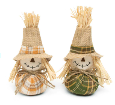 Smiley Scarecrow Gnome