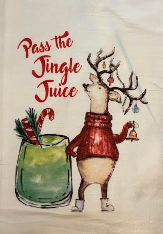 Jingle Juice Dish Towel