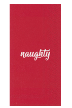 Naughty & Nice (Guest Towel)
