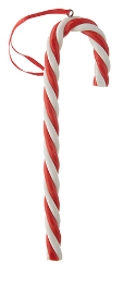 Candy Cane Ornament 6"