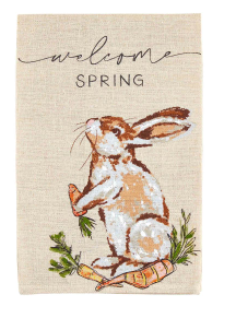 Painted Spring Dish Towels