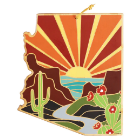Arizona State Serving and Cutting Board