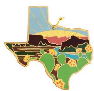 Texas State Serving and Cutting Board