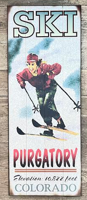 Ski Purgatory Female Skier (W4-22663)