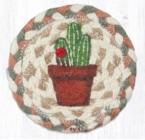 Cacti 2 Capitol Earth 5" Coaster