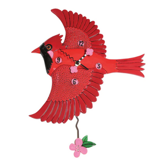 Cardinal's Song Clock