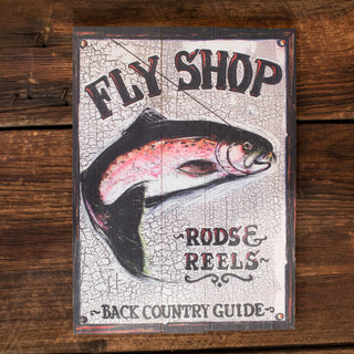 "Fly Shop" Sign (PP-902)