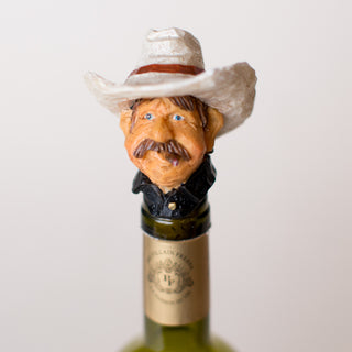 Kenny Cowboy Wine Stopper