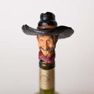 Amos Cowboy Wine Stopper