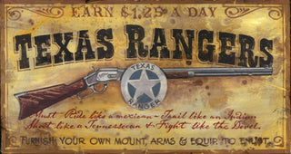 "Texas Ranger" Sign (PP-1133)