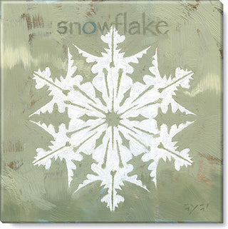 Darren Gygi "Winged Snowflake" Giclee