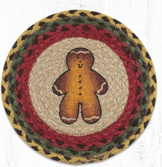 Gingerbread Man 10" Capitol Earth Mat
