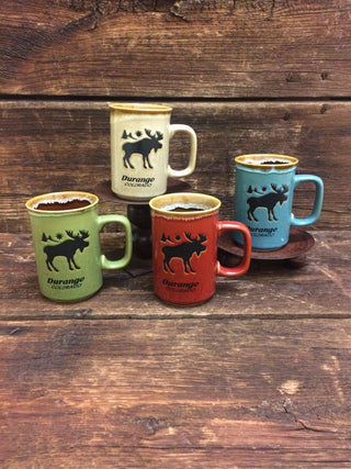 Durango Moose Ceramic Drip Coffee Mug