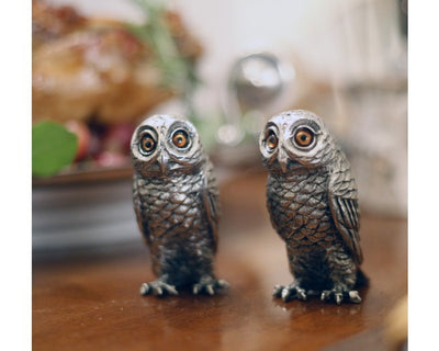 Owl Salt and Pepper Shakers