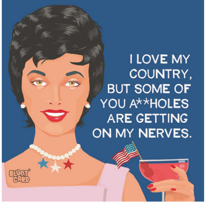 Love My Country (Beverage Napkin)