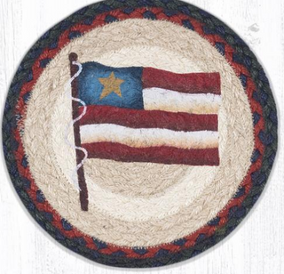 Primitive Star Flag 10" Capitol Earth Mat