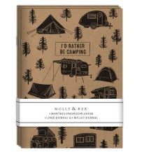 I'D Rather Be Camping Journal and Planner