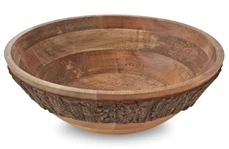 Bark Wood Bowl