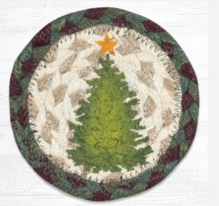 Christmas Tree Capitol Earth 5" Coaster