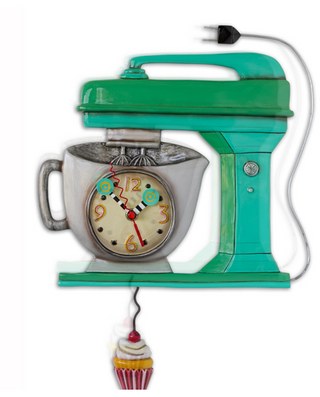 Vintage Mixer Clock (Green)